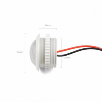 AC 220V PIR Motion Sensor-45mm To Turn ON-OFF IR Infrared Human Body Motion Sensor Light Control Detector, Imported From USA